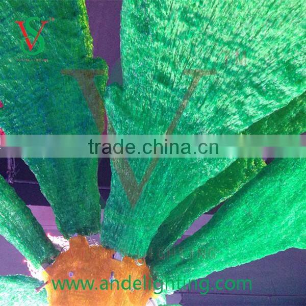 Christmas LED coconut palm tree light, outdoor artificial tree led tree lighting