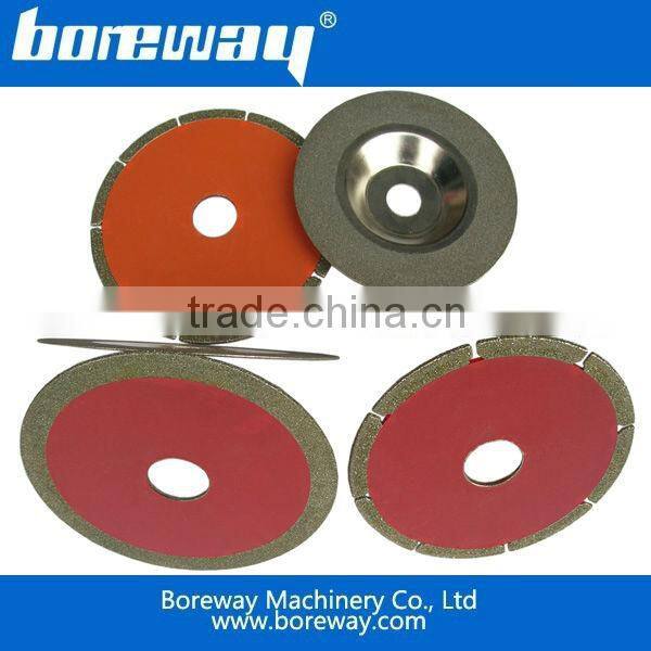 High quality diamond electroplated saw blades