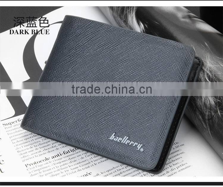 custom pu leather beallerry mens wallet for men