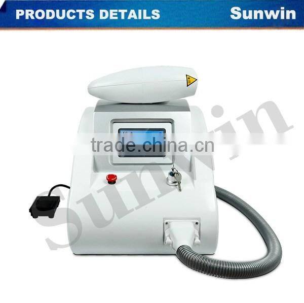 Q-Switched Nd Yag Laser For Pigmentation , Eyebrow laser Tattoo Removal For Beauty Salon