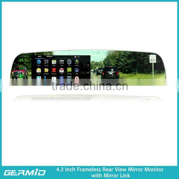 Germid lcd monitor with av input motorized roof monitor frameless lcd monitor