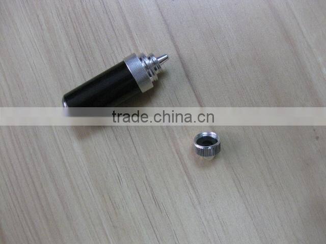 pill holder keychain with a pen