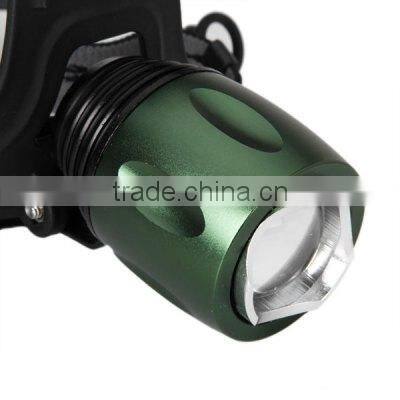 led rechargeable headlamp hiking aluminum led headlamps