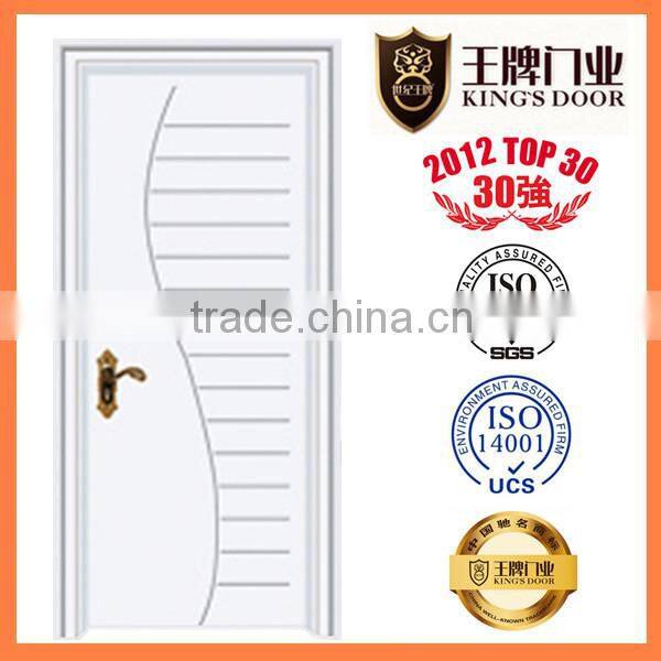 china supplier hot sale pvc sound proof wooden door