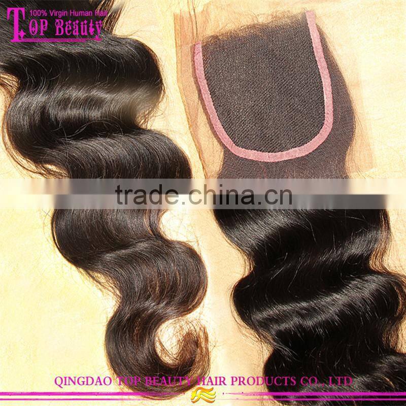 5A Cheap virgin indian hair closure new arrival virgin hair bundles with lace closure