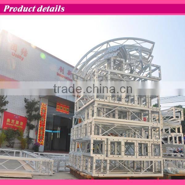 2015 hotsale Exhibition steel aluminum truss trade show display booth