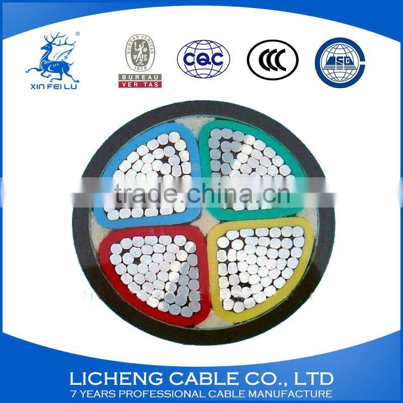 rf coaxial cables multicore pvc insulated pvc sheathed aluminum VLV VV power cable for acces control