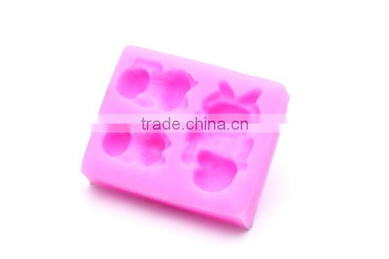 Honey bee silicone fondant mold