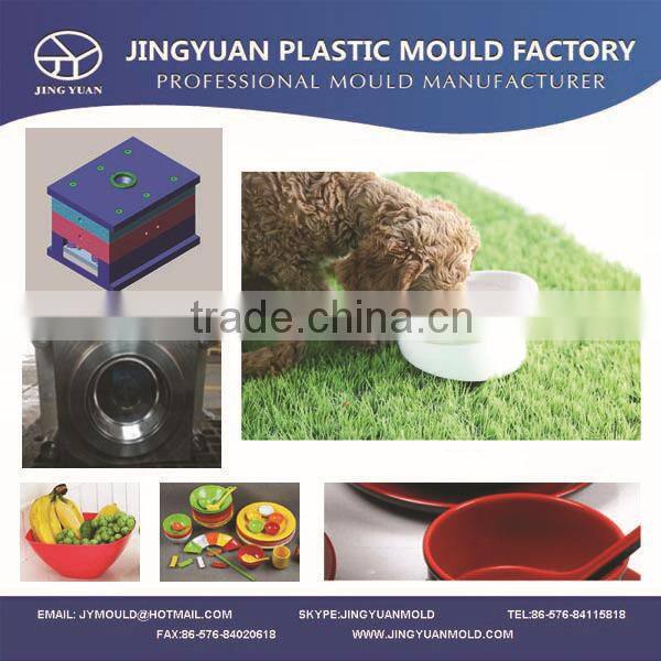 Zhejiang OEM Factory Professional Plastic Automatic Pet Feeder Moulds /Automatic Animal Feeder Bowl Injection Molds Manufacturer