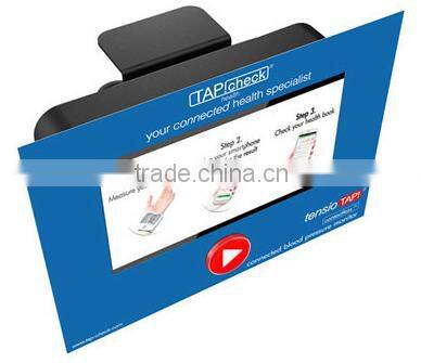 7inch S070A Motion sensor activated LCD advertising media player stopper