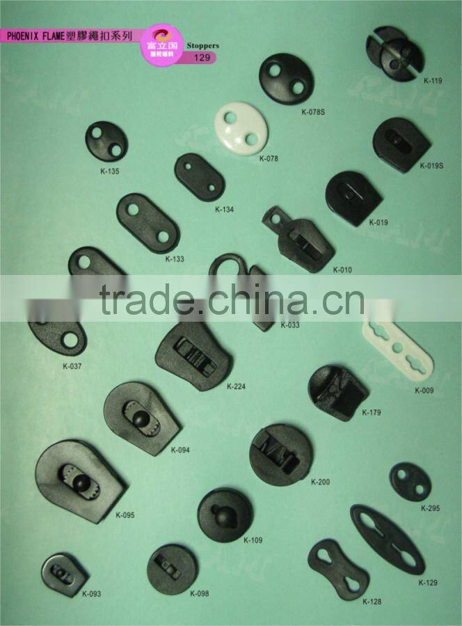 cheap plastic spring cord end lock