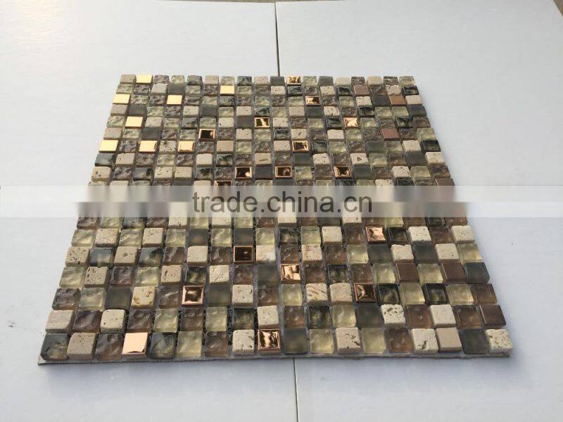hot selling in China metal mosaic tile