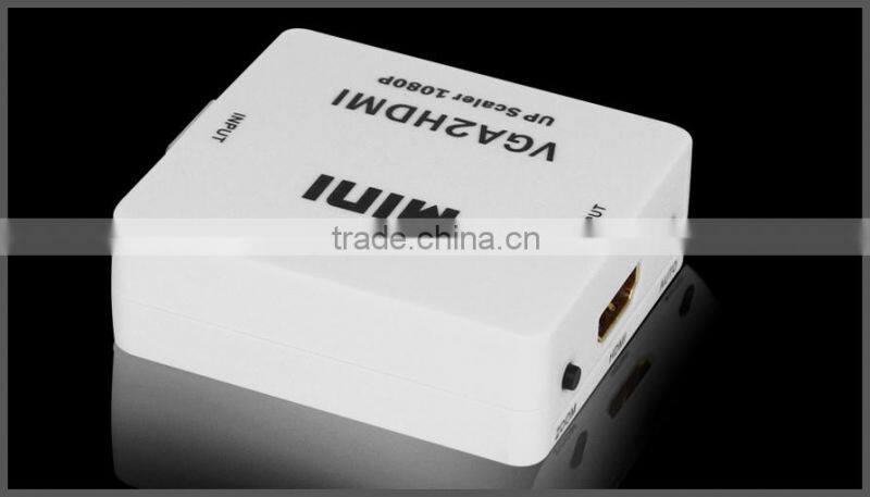 MINI VGA to HDMI UP SCALER 1080P for HDTV