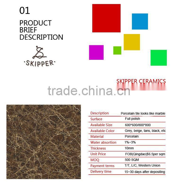 marble tile 60X60, porcelain marble tile, marble tile, SZW 8156