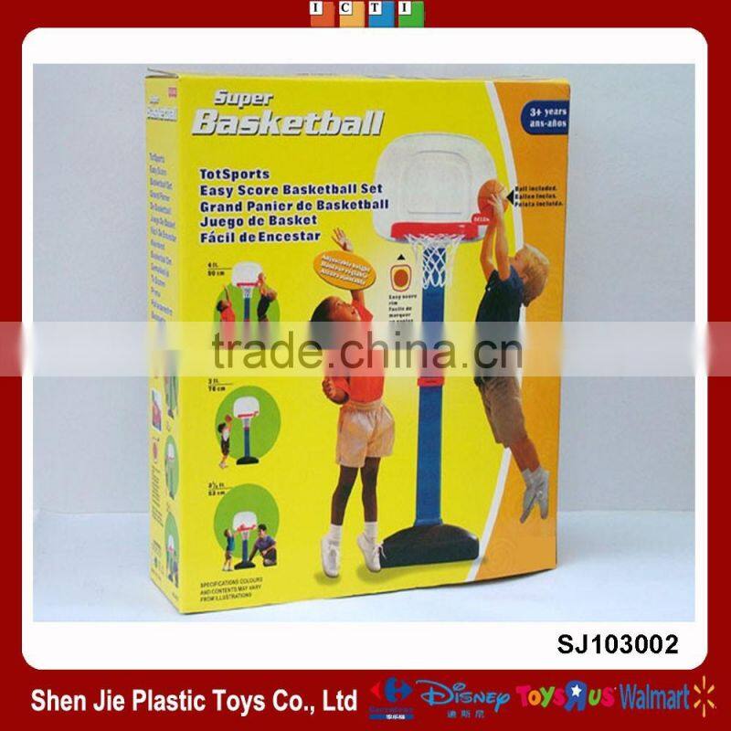 Sport toy set funny basketball games stand set kid physical training toy