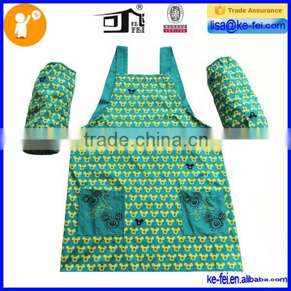 oversleeve and apron set french maid vest apron gardening apron with tools set