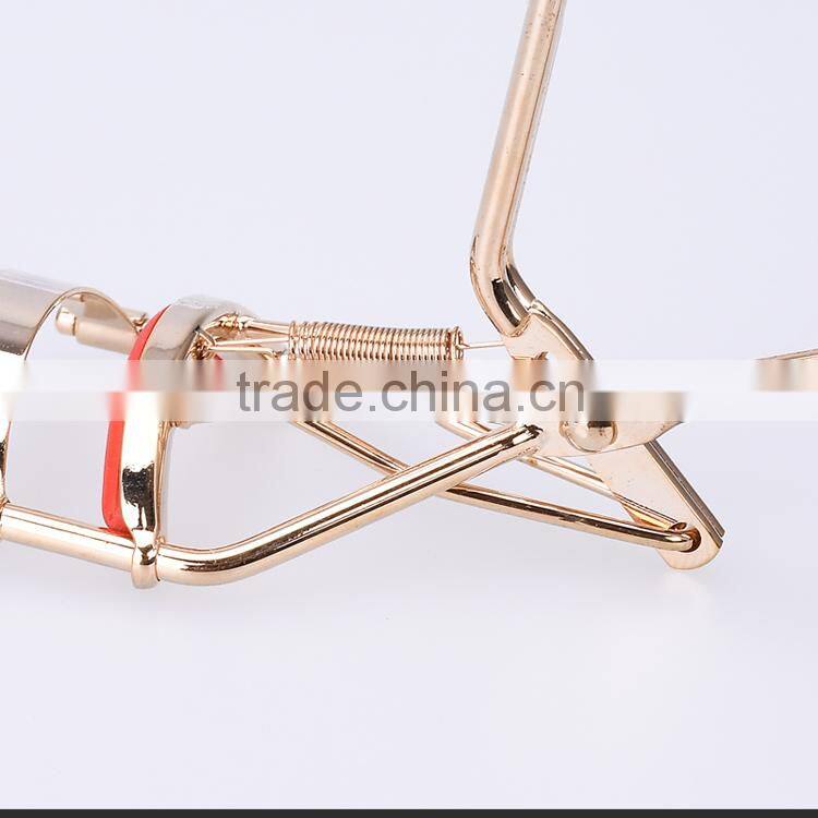 S60.1199-2015 New design professional carbon steel eyelash curler with gold-plated