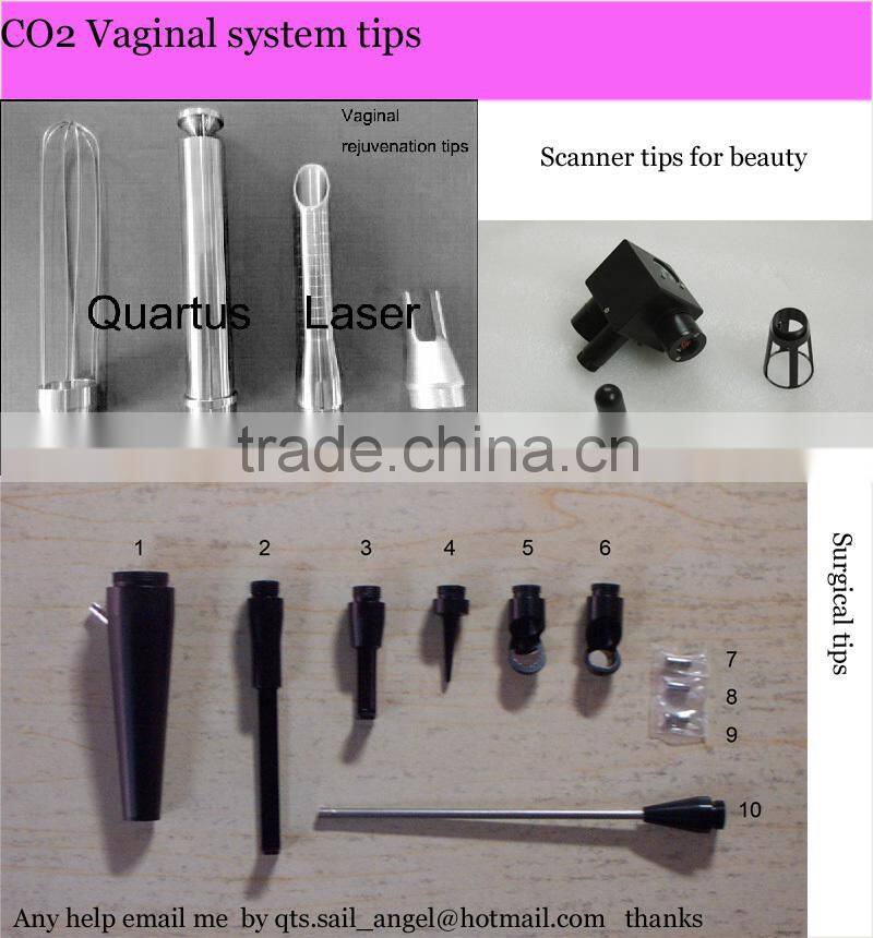 high quality RF tube CO2 fractional laser vaginal tightening with ce