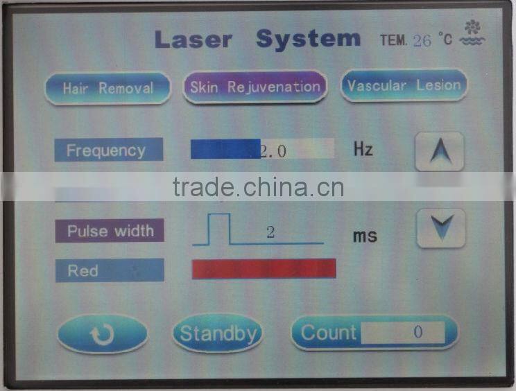 P003 medical aesthetic yag laser hair removal machine for sale