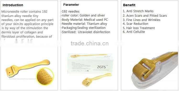 2016 Flagship ! stretch mark removal face needles derma roller for skin care dermaroller dr derma roller titanium