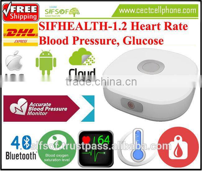 SIFHEALTH-1.2 New 6 in 1 Smart Digital Health Monitoring System For IOS and Android