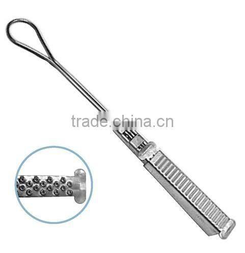 pvc coated steel CATV drop wire clamp