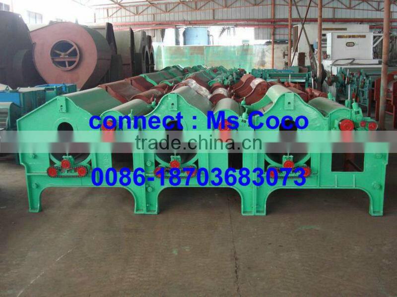 Two/Three /four/five rollers clothes Textile Tearing Machine/cotton/textile waste tearing machine/0086-18703683073