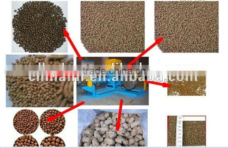 2013 Best seller wide output range automatically pet food extruder machine