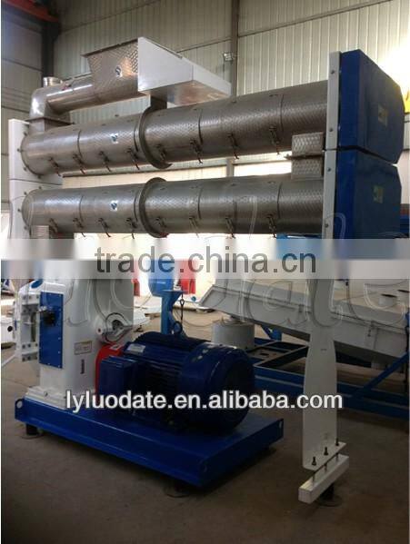 New Floating Fish Feed Pellet Machine production line