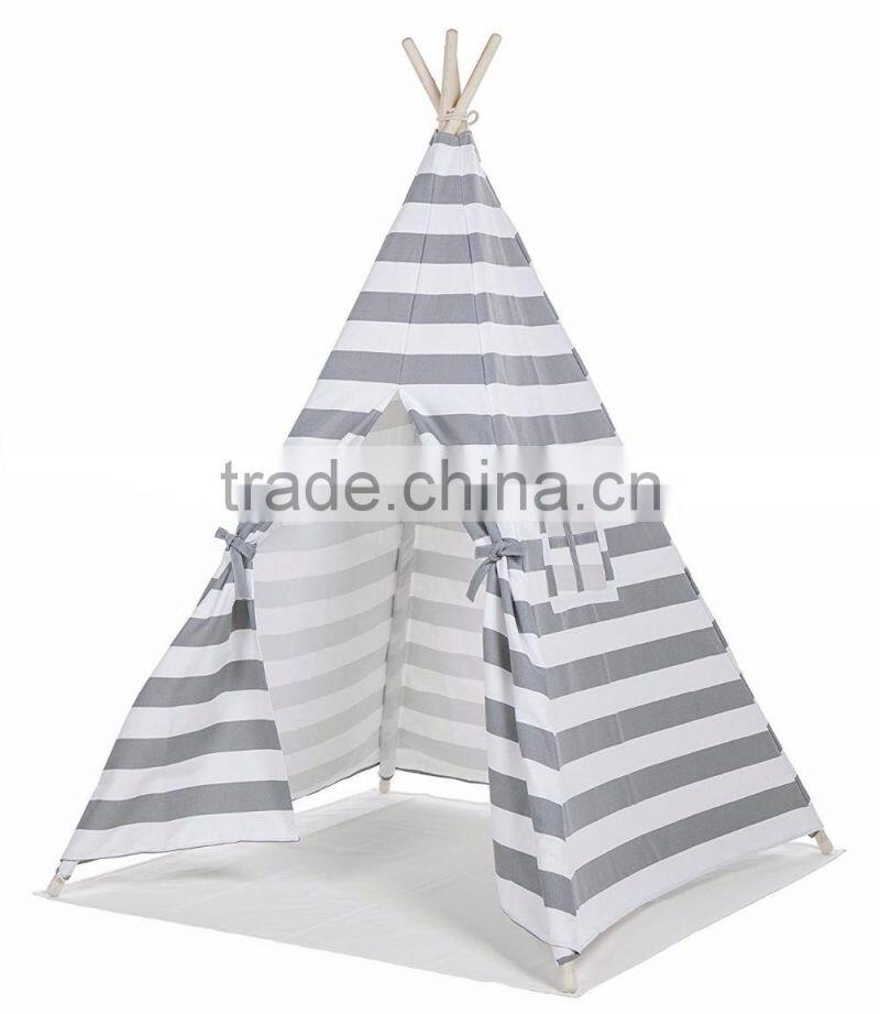 Children Canvas Play Indian Teepee Tent
