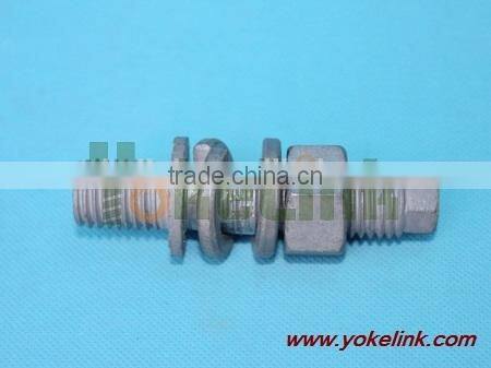 5/8'' HDG carton steel fastener line post short stud