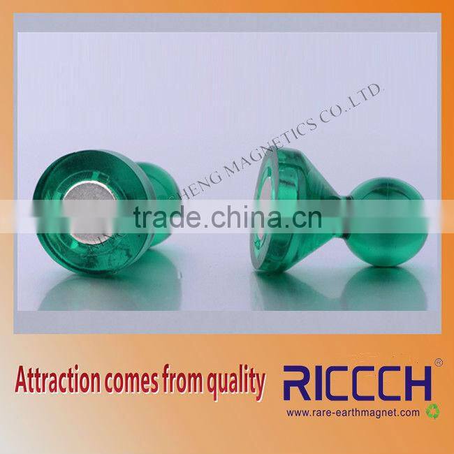 Hot Sale Color Office Magnetic push pins