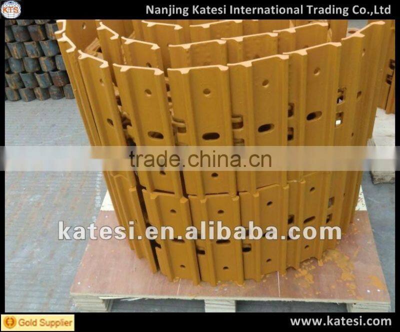 2017 High quality excavator single grouser rubber track shoes, bulldozer rubber track shoes