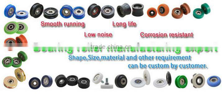 low noise sliding wardrobe upper roller