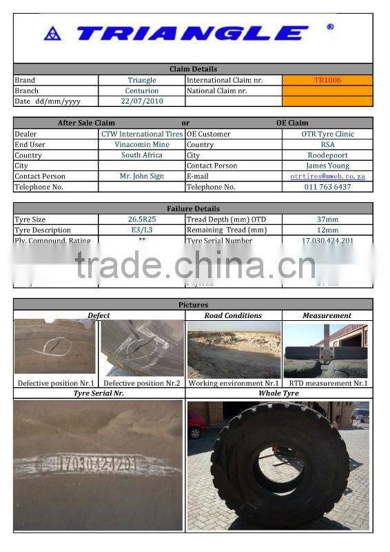 Triangle Brand Best Quality Chinese Tire 185R14C alibaba tires