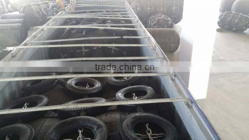 pneumatic marine rubber fender for ship building