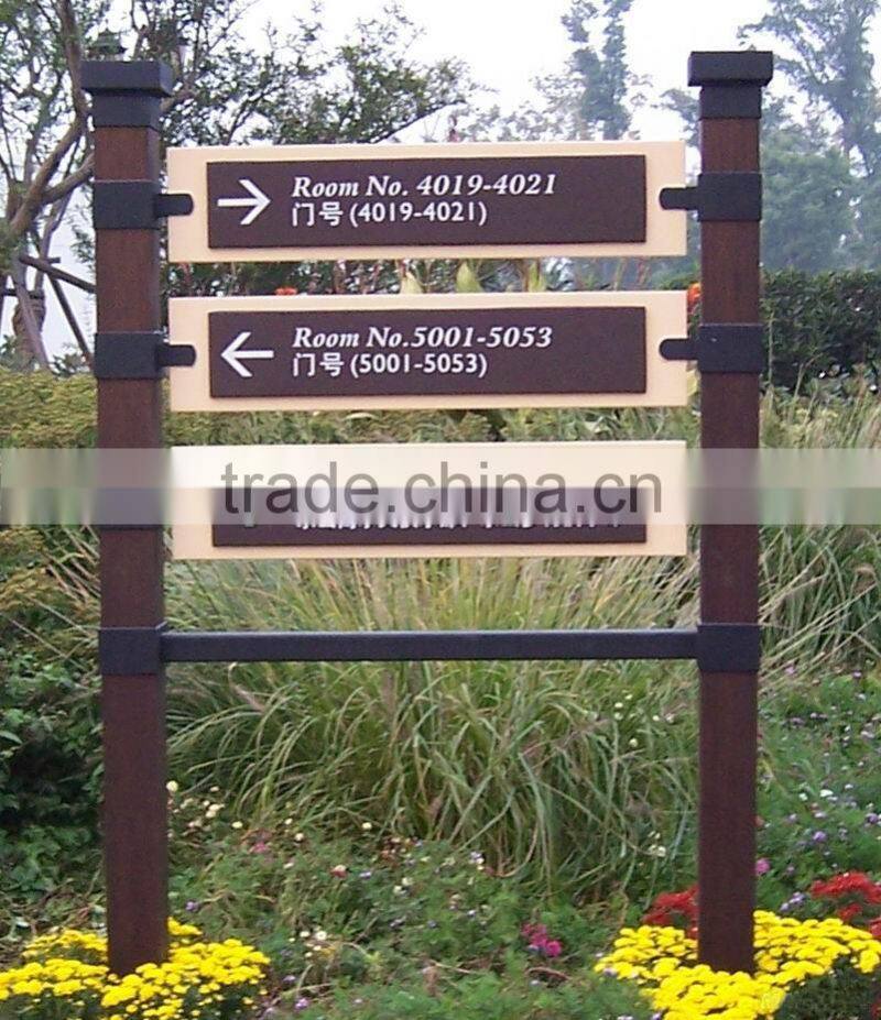 advertising street sign