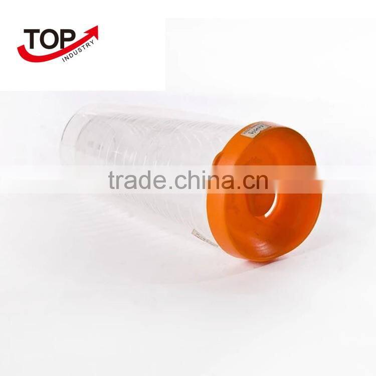 2016 double layered leakproof scald-proof plastic drinking cup with lip