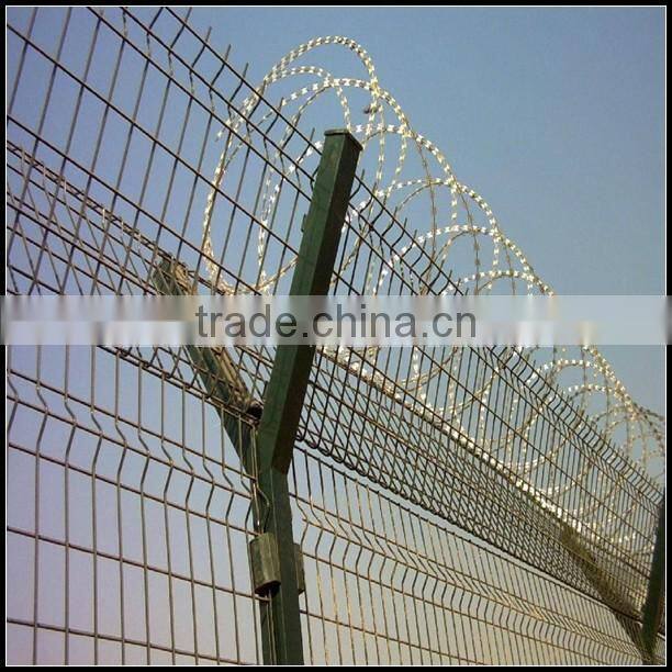 Hot dipped galvanized Razor blade wire