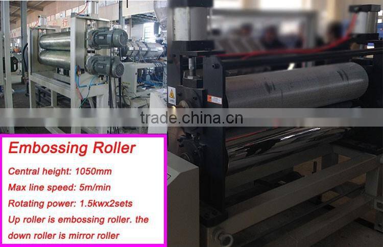 Most popular plastic tile sheet plate roofing making machine producer
