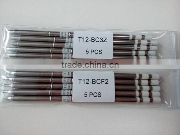 Hakko T12 soldering tips , soldering tips china factory