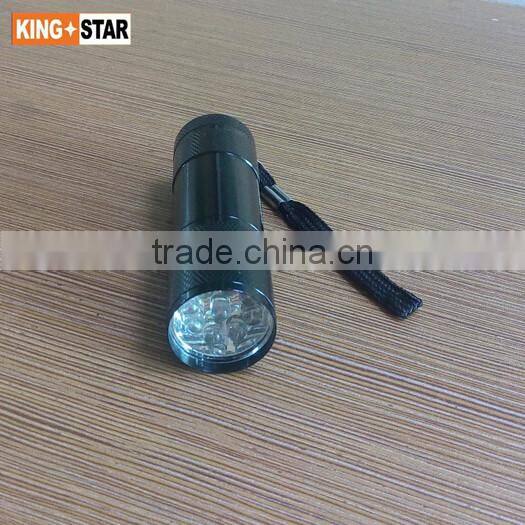 Black LED Mini Flashlight