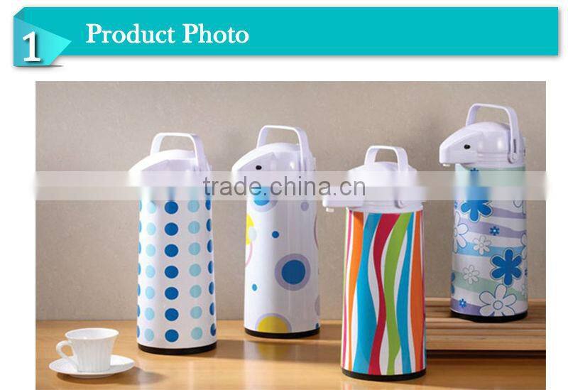 Hot sale vacuum air pump pot stainless steel pot air pump pot vacuum insulation coffee thermos(AGUH-M)