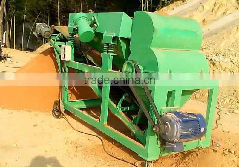 China slope greening machine hydroseeder soil screening machine for sale