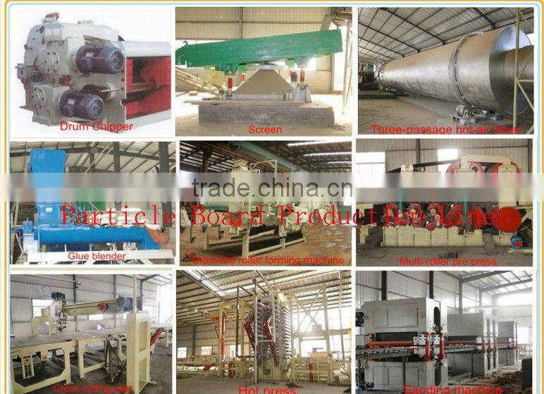 Large capacity particle board making machine/vibrating screen
