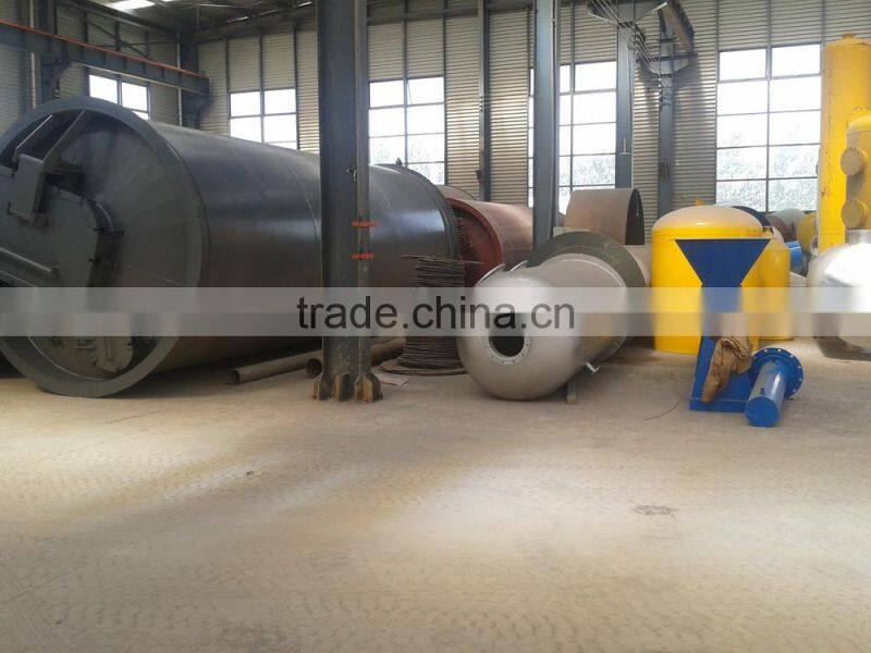 New Generation Plastic Recycle Machine To Oil Plastic Type Pyrolysis