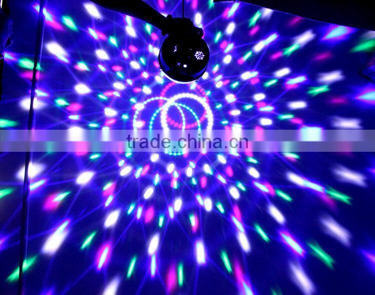 Sound control laser LED stage light color changing automatically stage light led star master