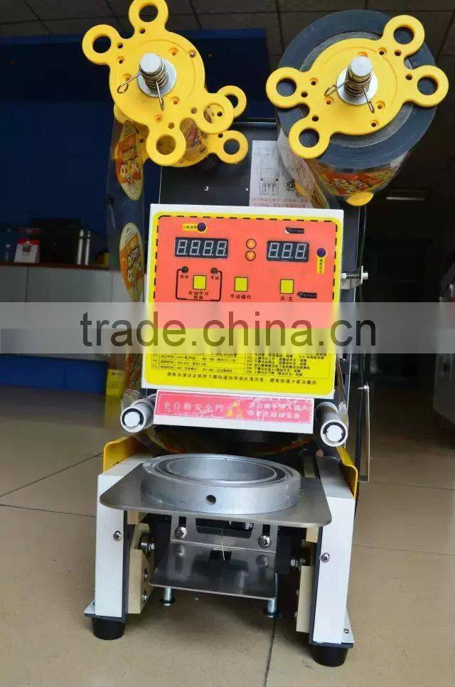 Cup Sealing Machine for food, beverage packing (customized size)