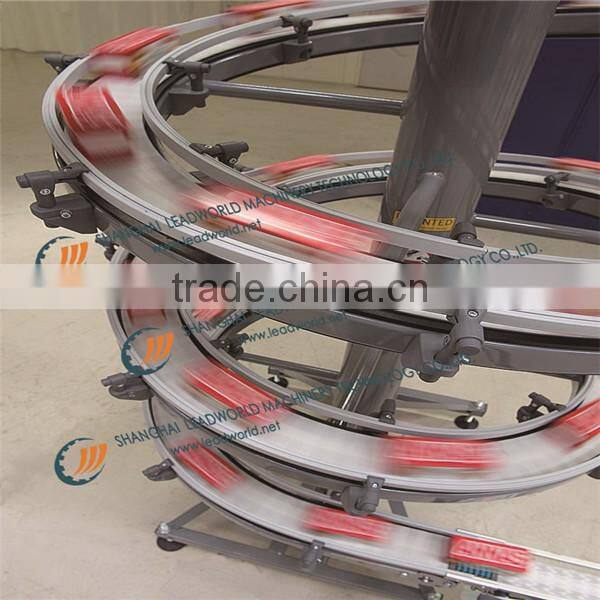 professional and high efficiency spiral lifting conveyor