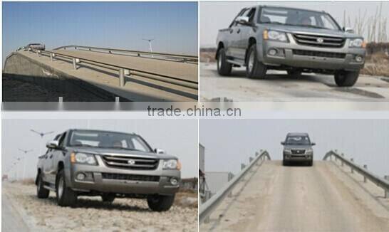 LHD pickup hydraulic brake mini gasoline truck with A/C